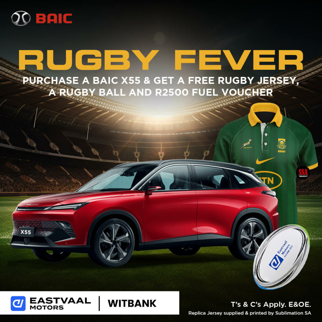 Eastvaal Motor City Witbank BAIC • Eastvaal Motors