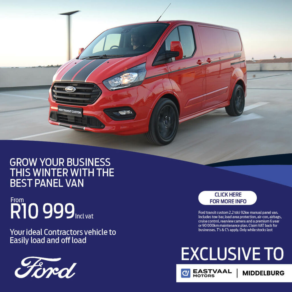 Eastvaal Middelburg Ford • Eastvaal Motors