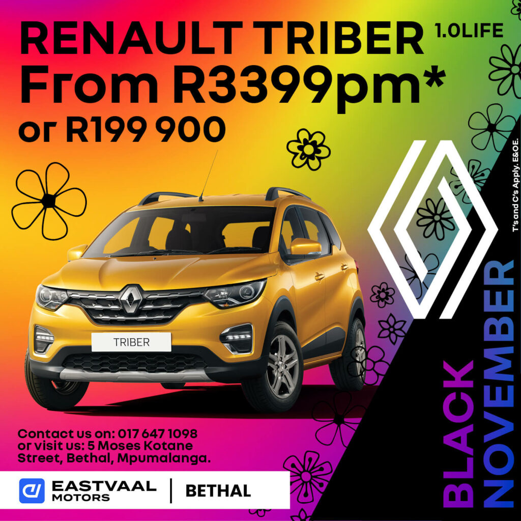 Renault Triber image from Eastvaal Motors