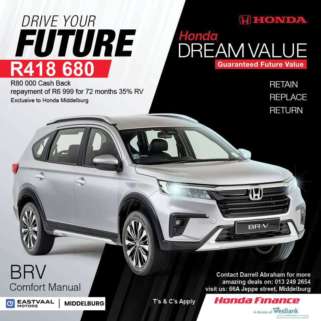 Honda BR-V image from Eastvaal Motors
