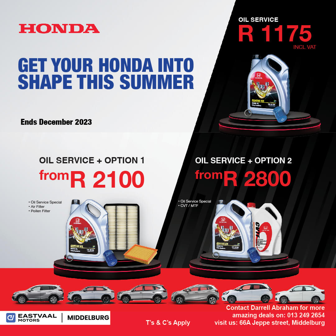 Honda Oil Service image from 