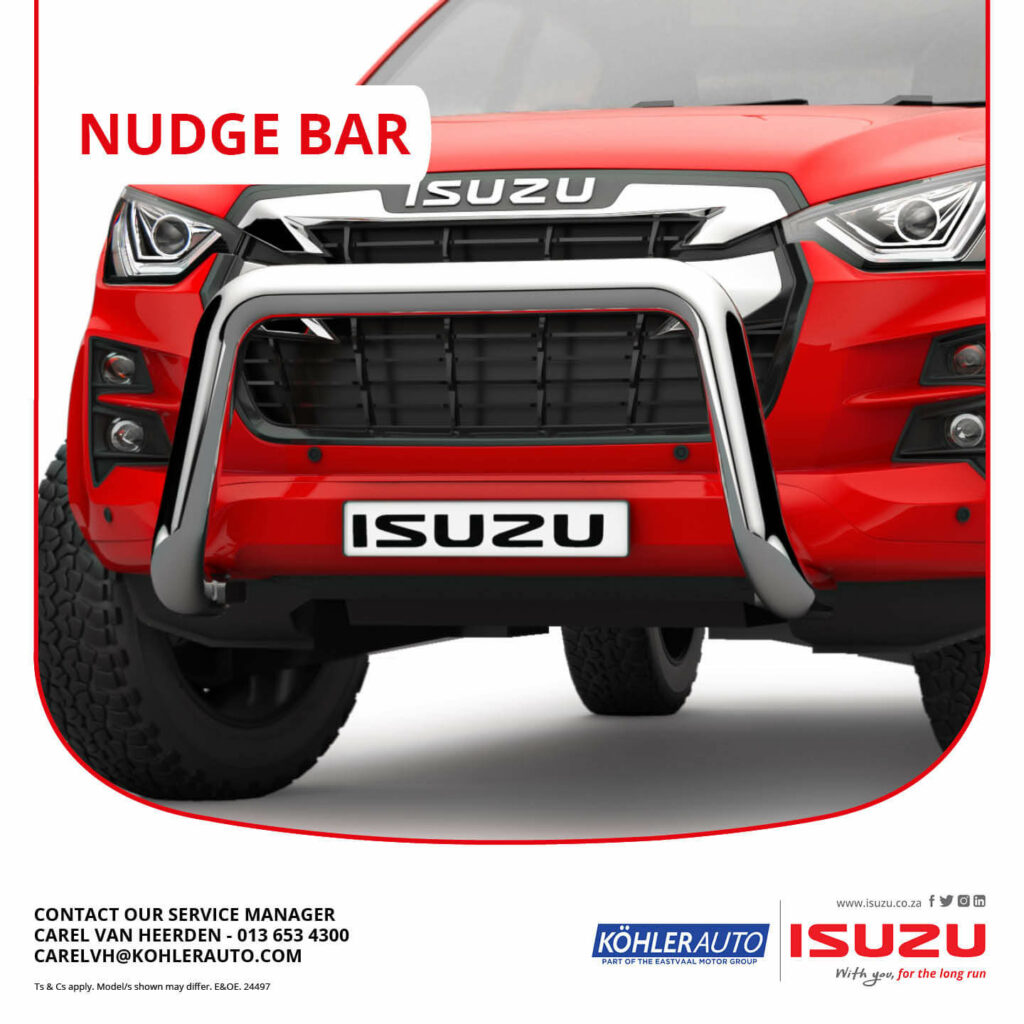 Isuzu D-MAX Nudge Bar image from Eastvaal Motors
