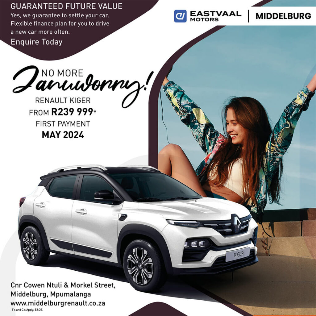 Eastvaal Middelburg Renault • Eastvaal Motors