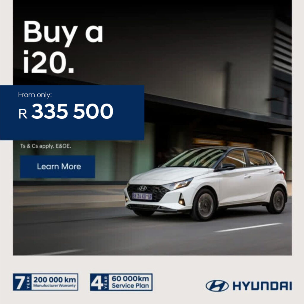 Hyundai I20 image from Eastvaal Motors