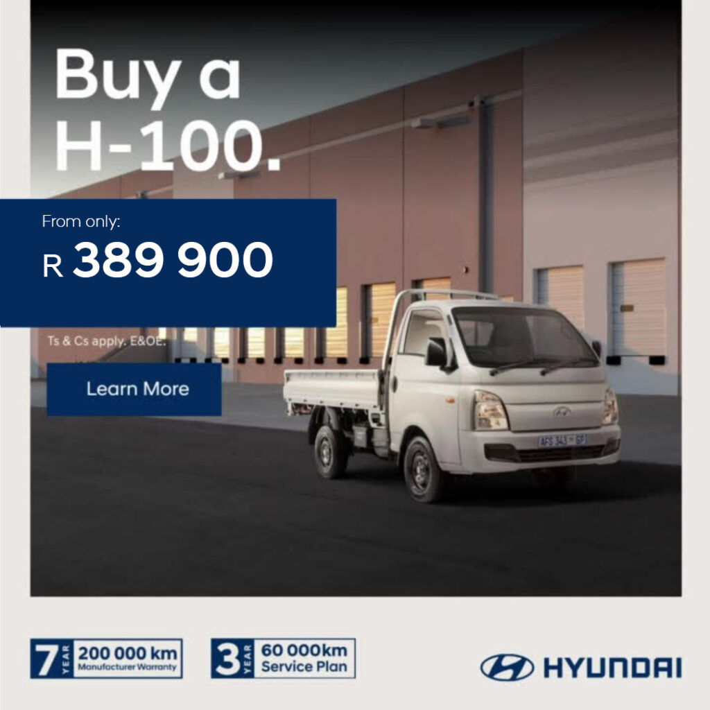 HYUNDAI H-100 image from Eastvaal Motors