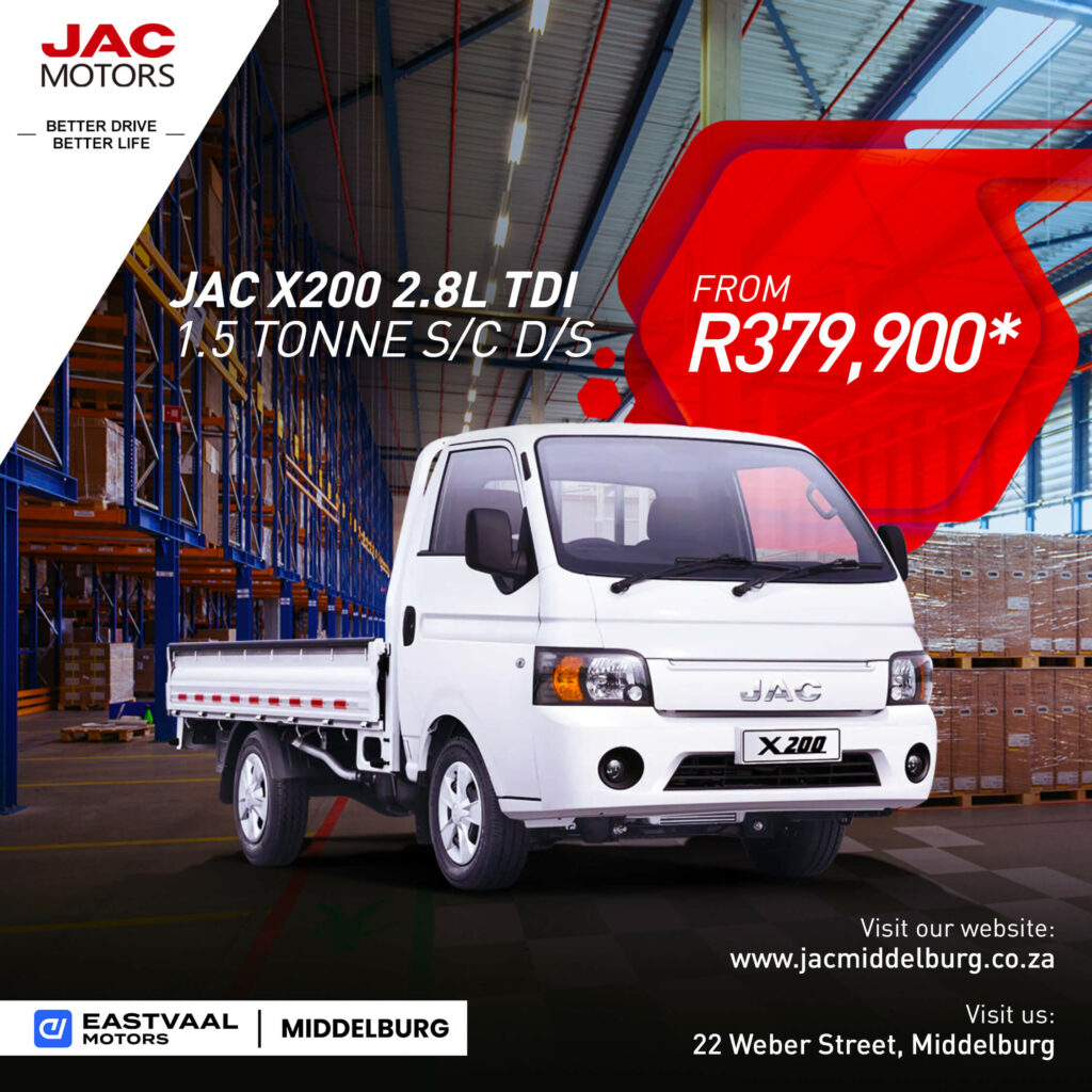 JAC X200 2.8L TDI image from Eastvaal Motors