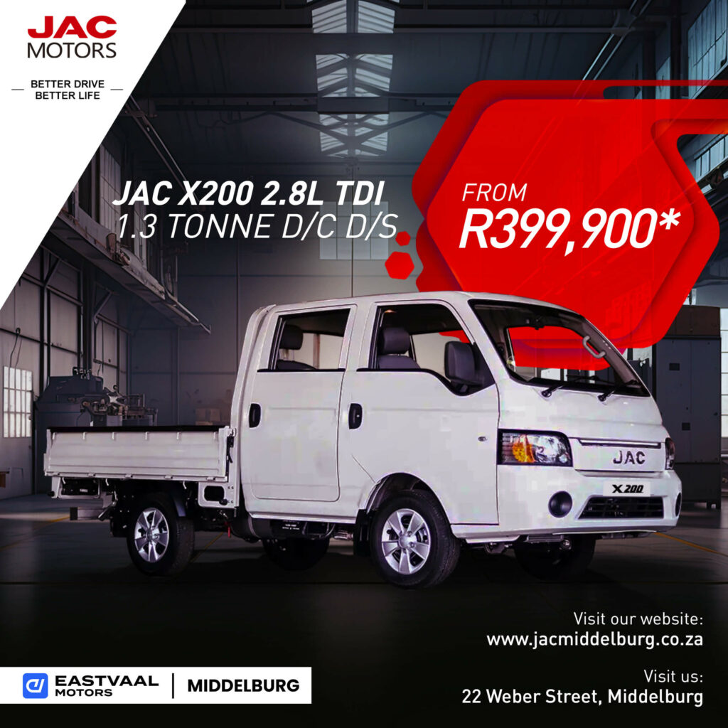 JAC X200 2.8L TDI image from Eastvaal Motors