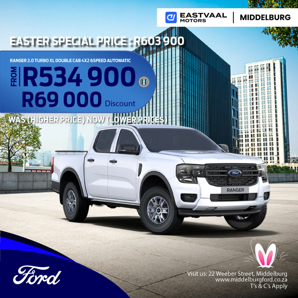 FORD RANGER DOUBLE CAB image from Eastvaal Motors