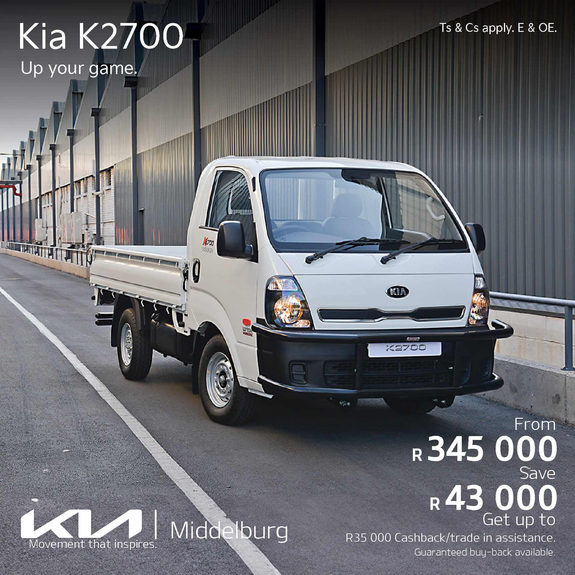 Kia K 2700 image from Eastvaal Motors