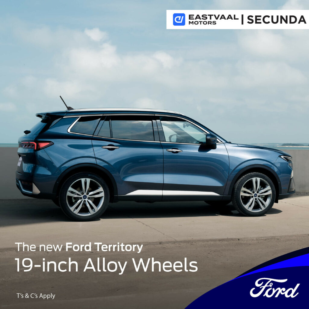 The New Ford Territory image from Eastvaal Motors