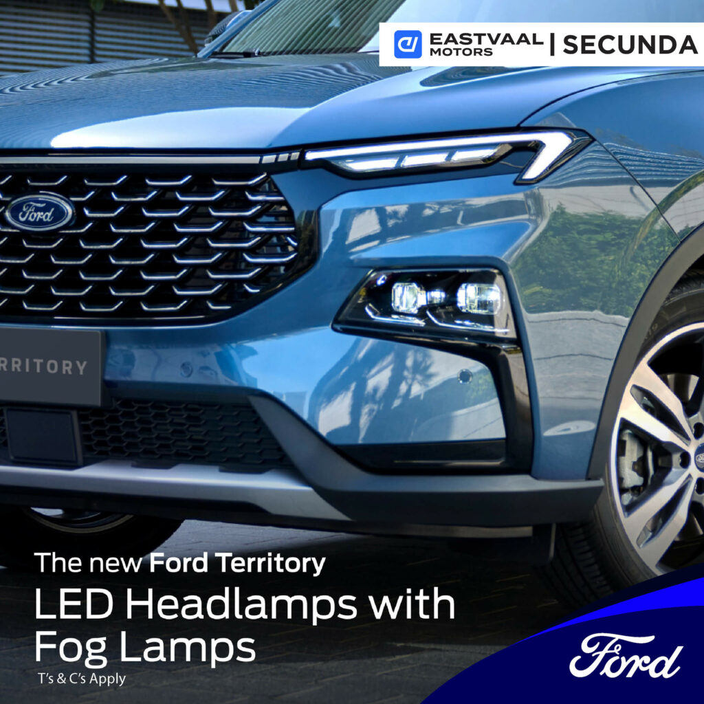 The New Ford Territory image from Eastvaal Motors