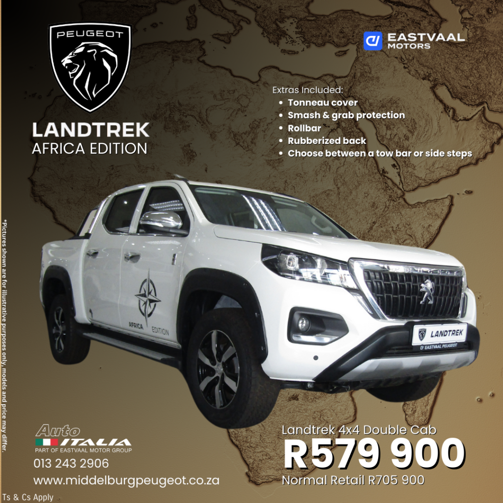 Peugeot Landtrek 4×4 Africa Edition with Extras image from 