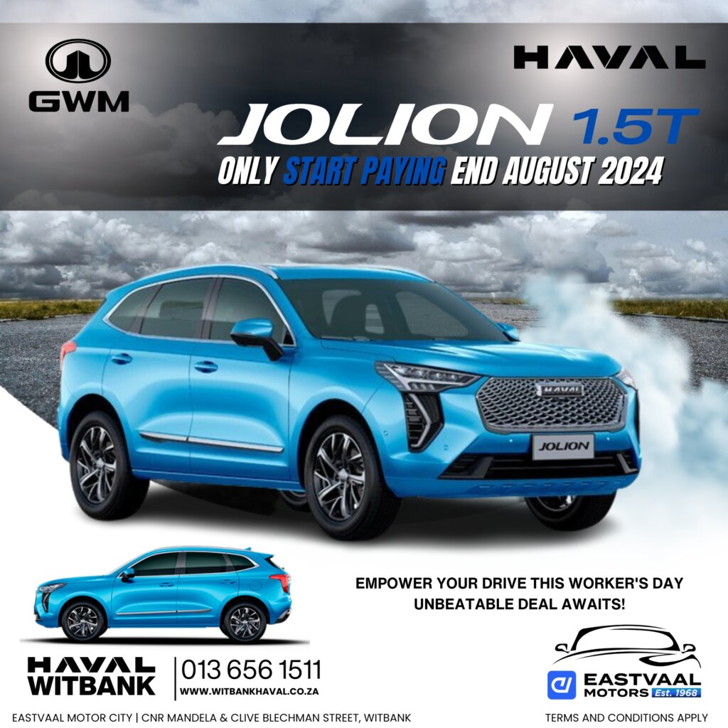 Work Hard, Ride Smart Celebrate Worker’s Day with this Exclusive Offer image from Eastvaal Motors