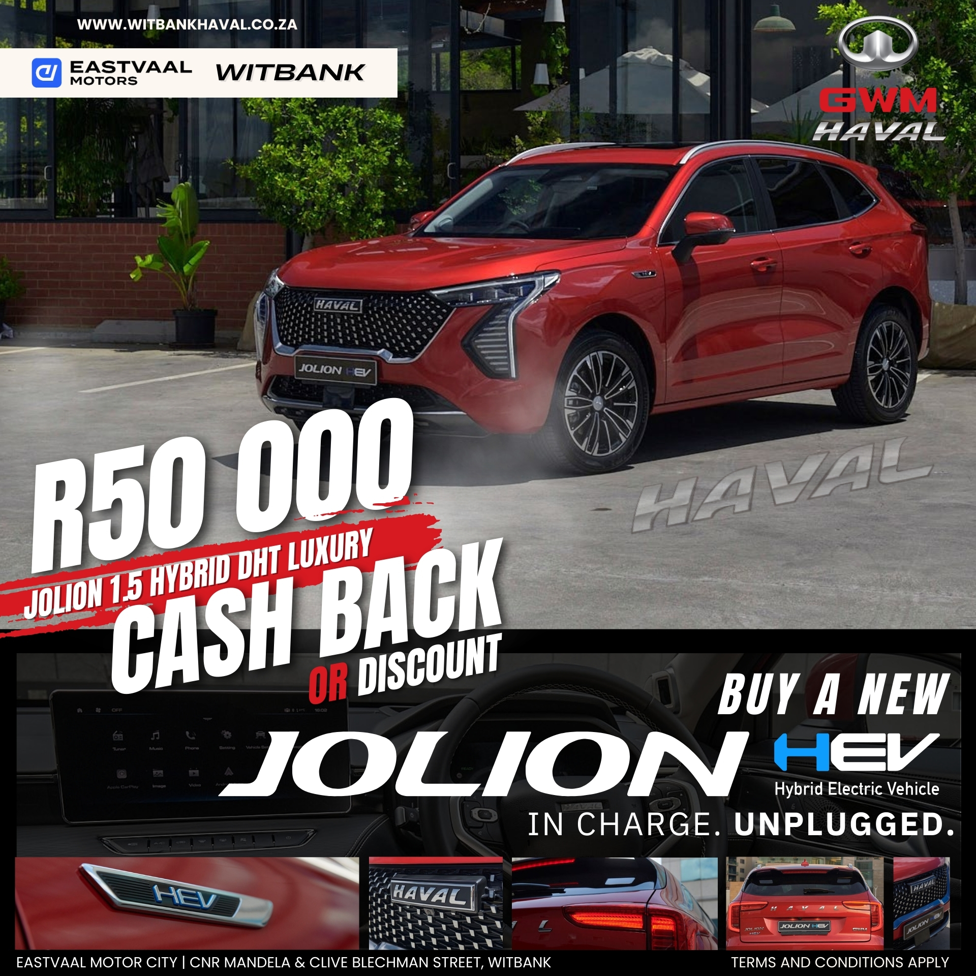 Haval Jolion HEV image from Eastvaal Motors