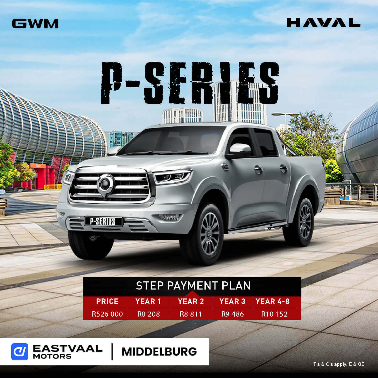 HAVAL P-SERIES image from Eastvaal Motors