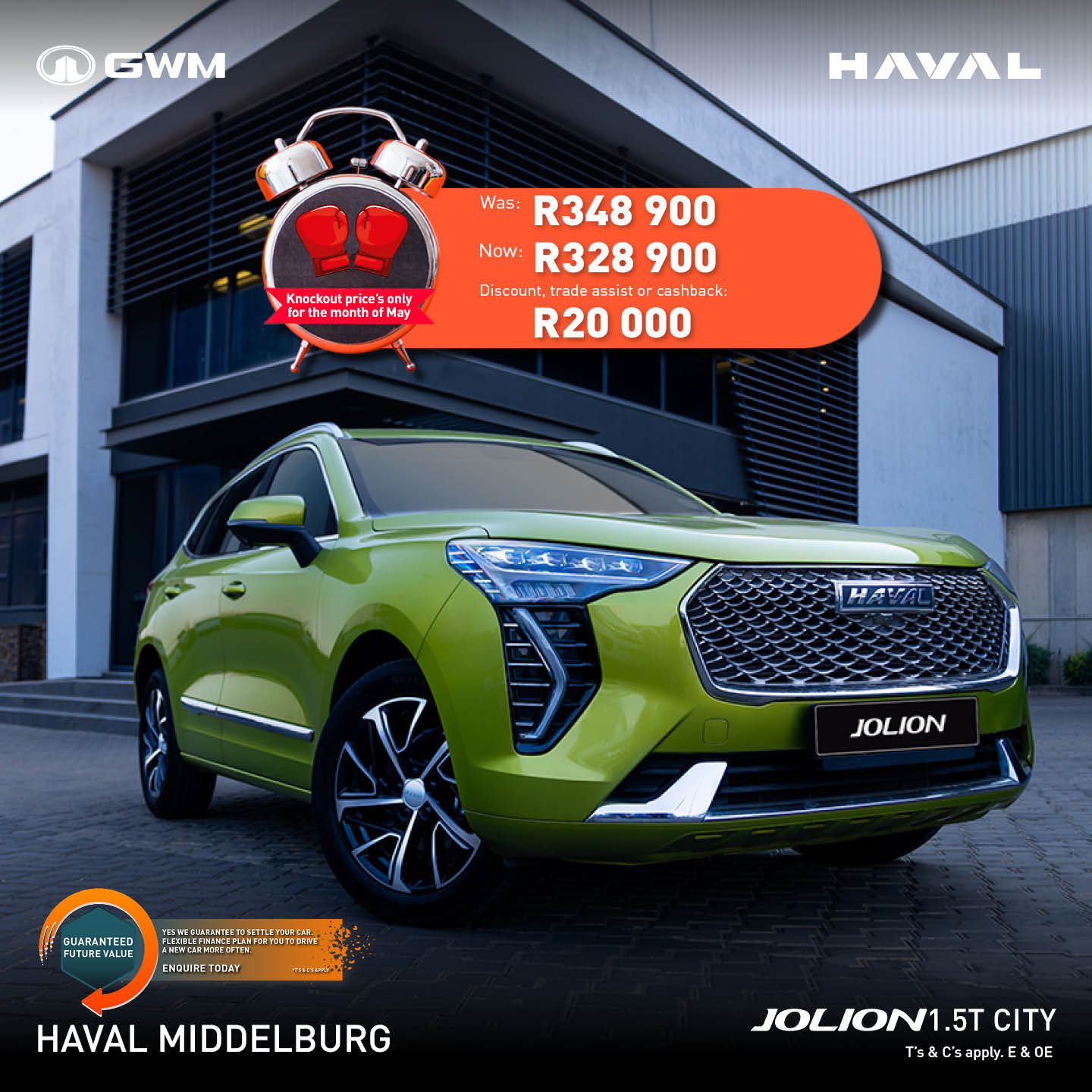 Haval Jolion 1.5T City image from Eastvaal Motors