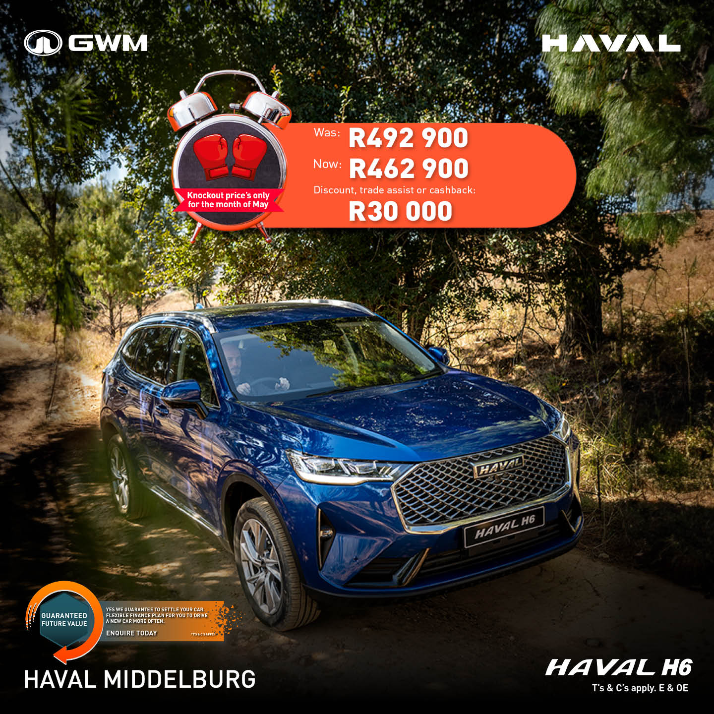 Haval H6 image from Eastvaal Motors