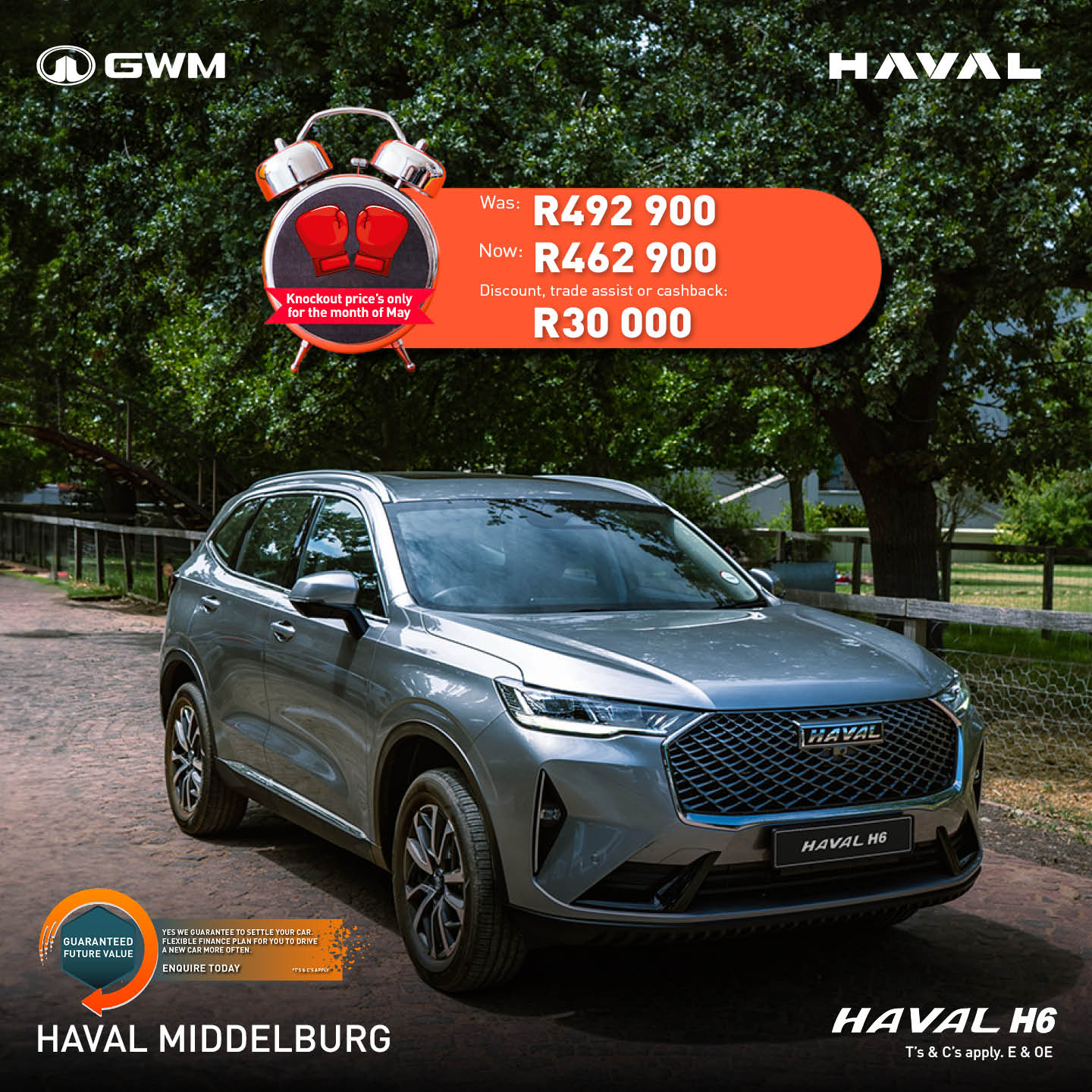 Haval H6 image from Eastvaal Motors
