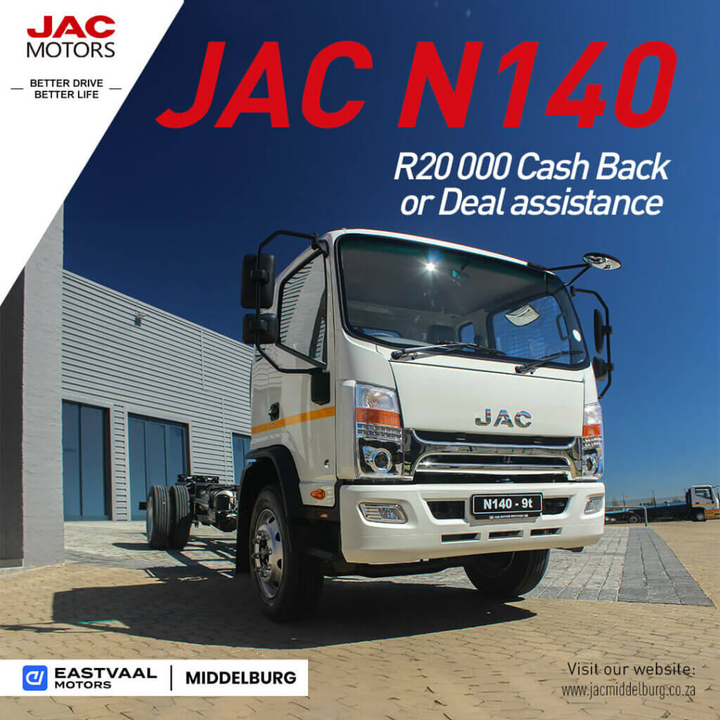 JAC N140 image from Eastvaal Motors