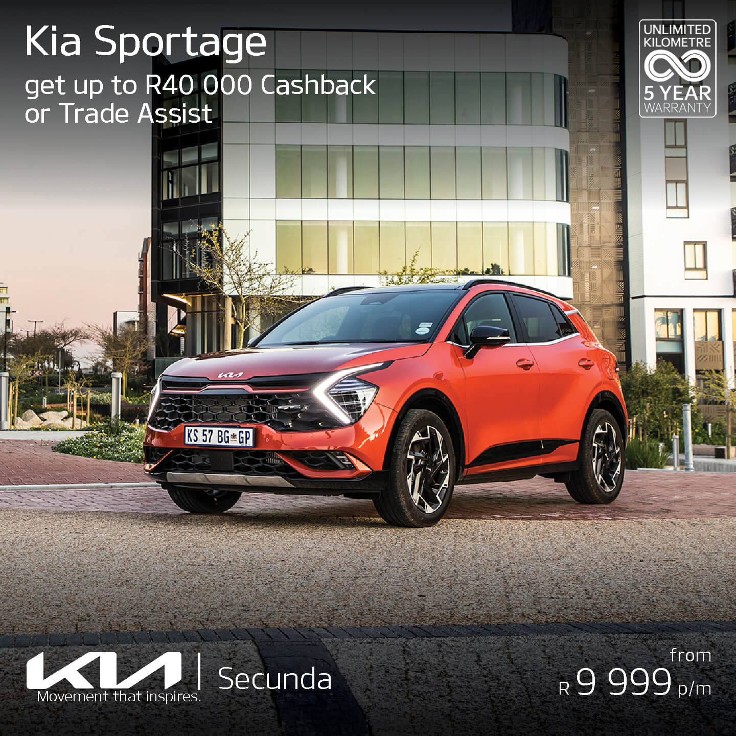 Kia Sportage image from Eastvaal Motors