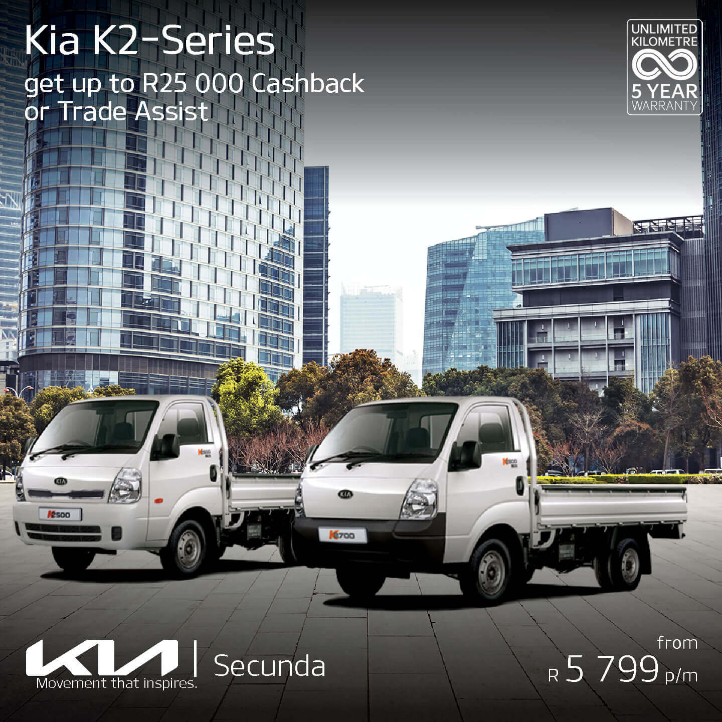 Kia K2-Series image from Eastvaal Motors