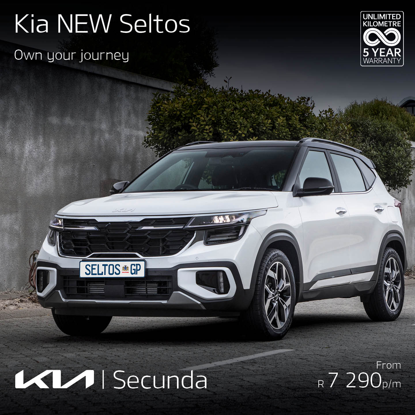 Own your journey with the NEW KIA SELTOS image from Eastvaal Motors