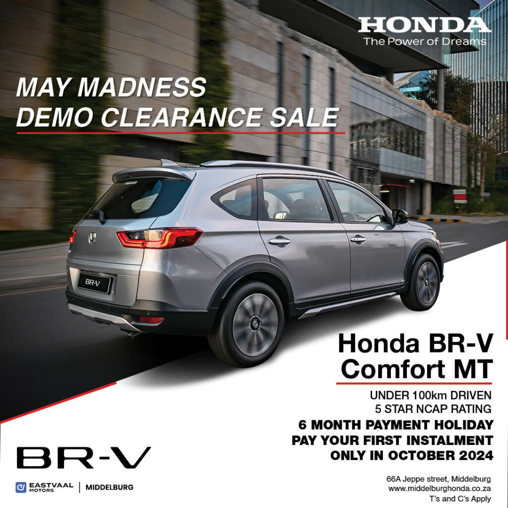 BR-V demo clearance sale! image from Eastvaal Motors