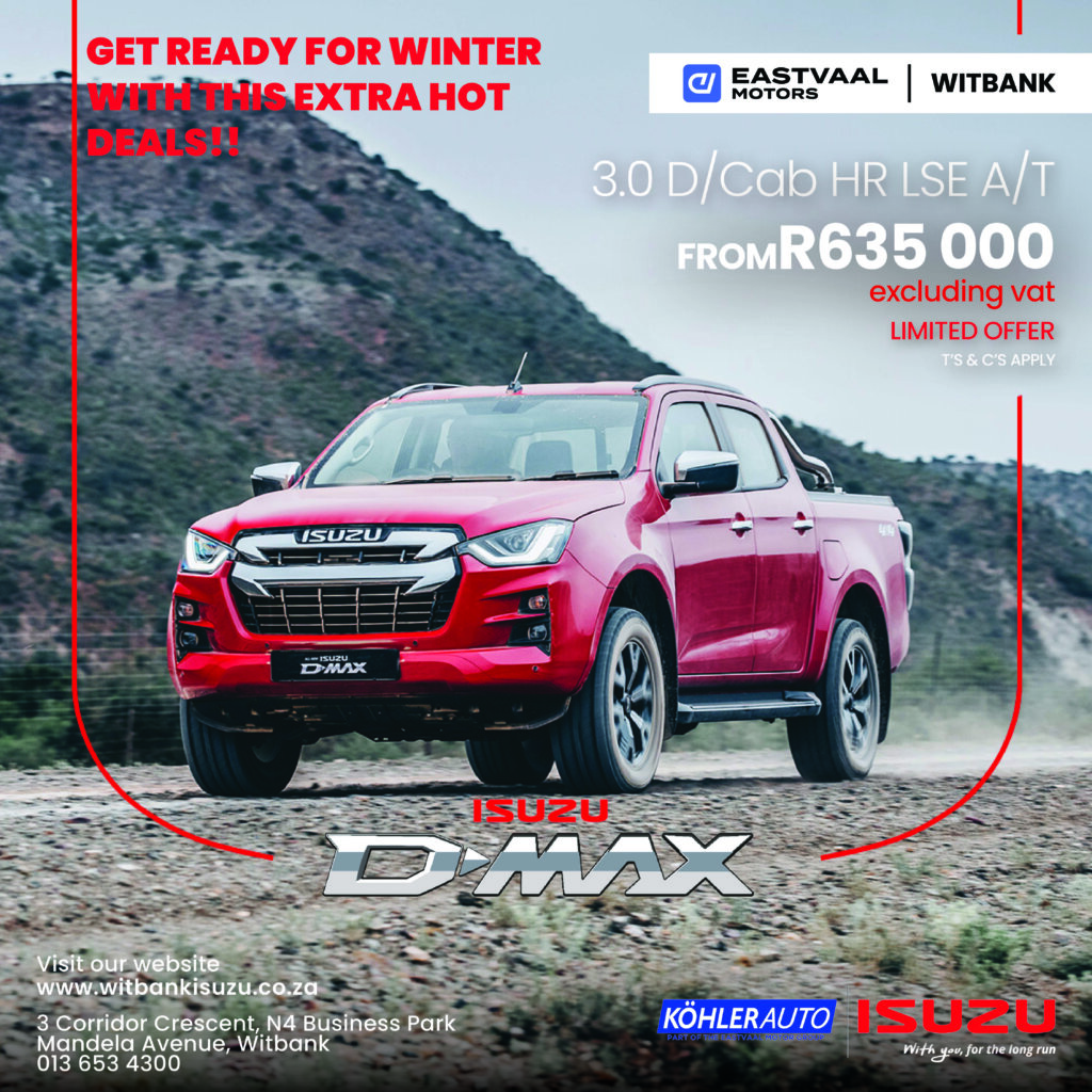 Get ready this winter with this extra hot deals!! image from Eastvaal Motors