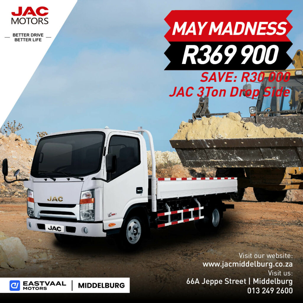 MAY MADNESS clearance sale!! image from Eastvaal Motors