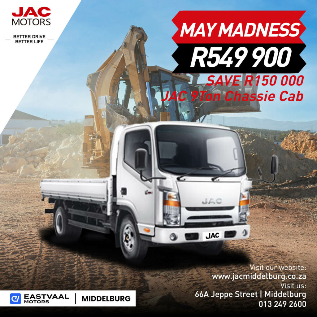 MAY MADNESS with JAC! image from Eastvaal Motors