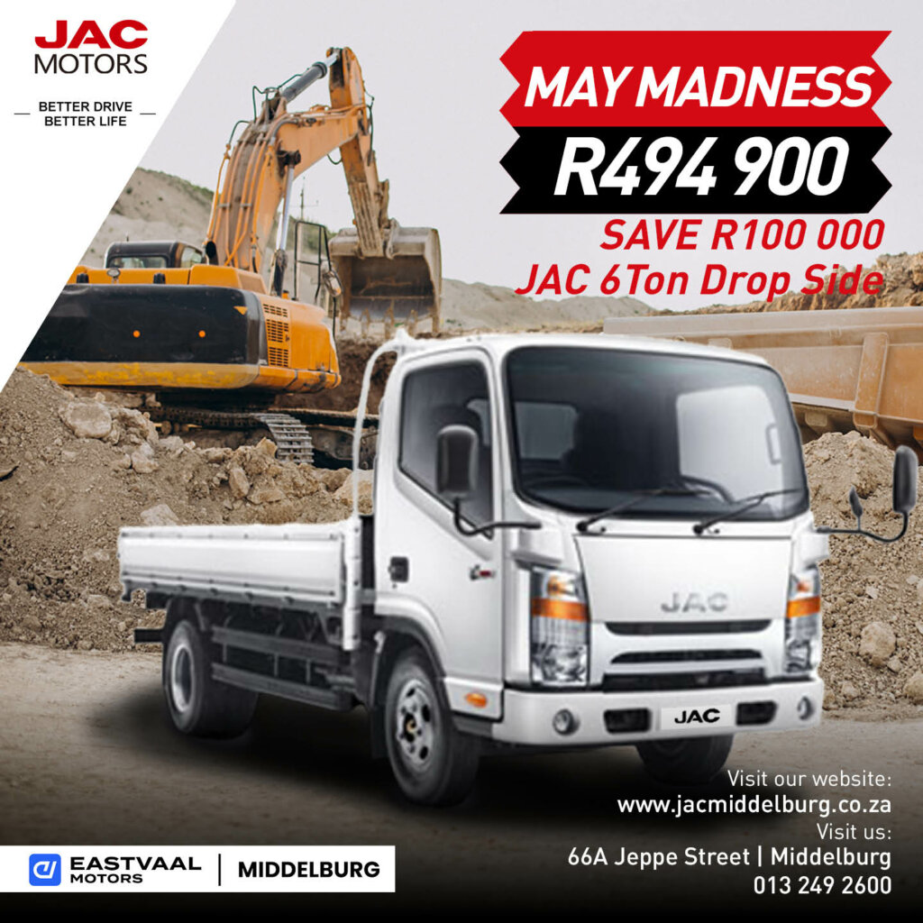 MAY MADNESS with JAC!! image from Eastvaal Motors