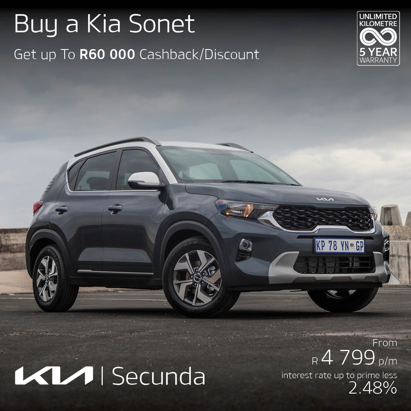 KIA Sonet image from Eastvaal Motors