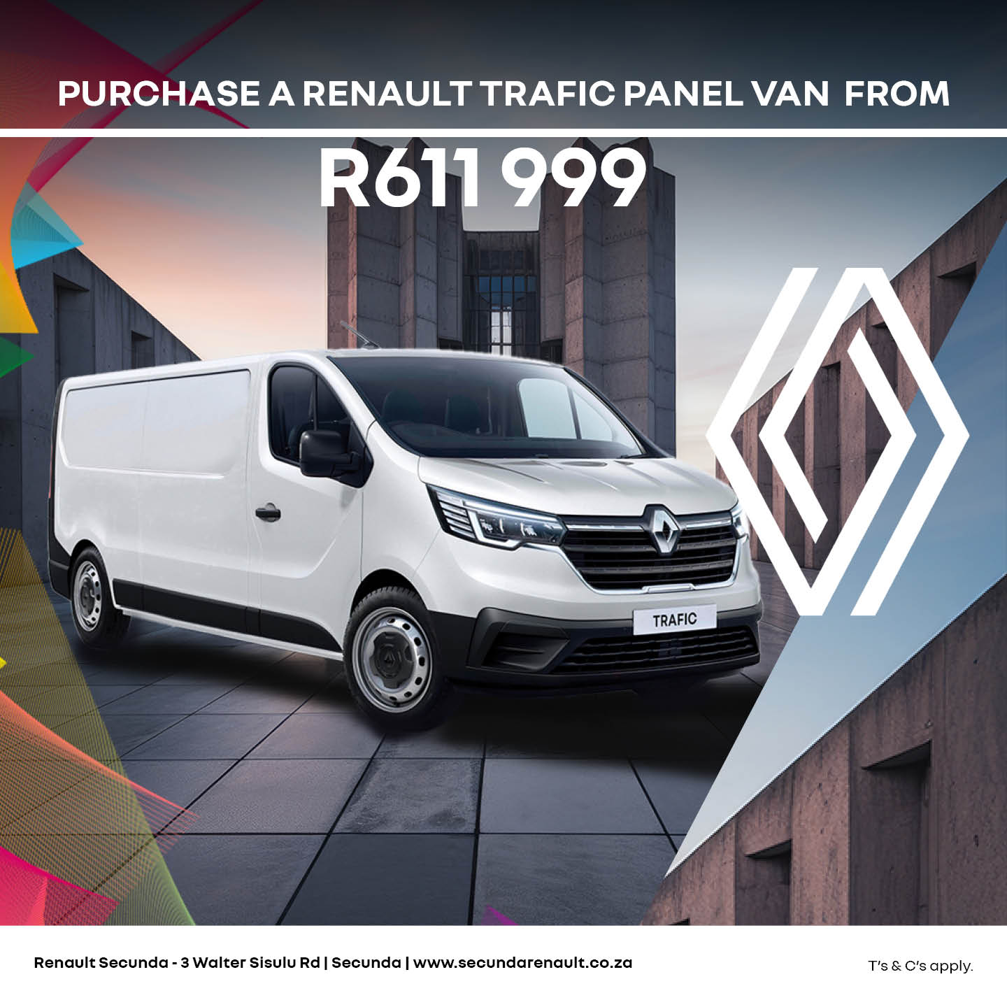 Ready to work with the Renault Trafic Panel Van image from Eastvaal Motors