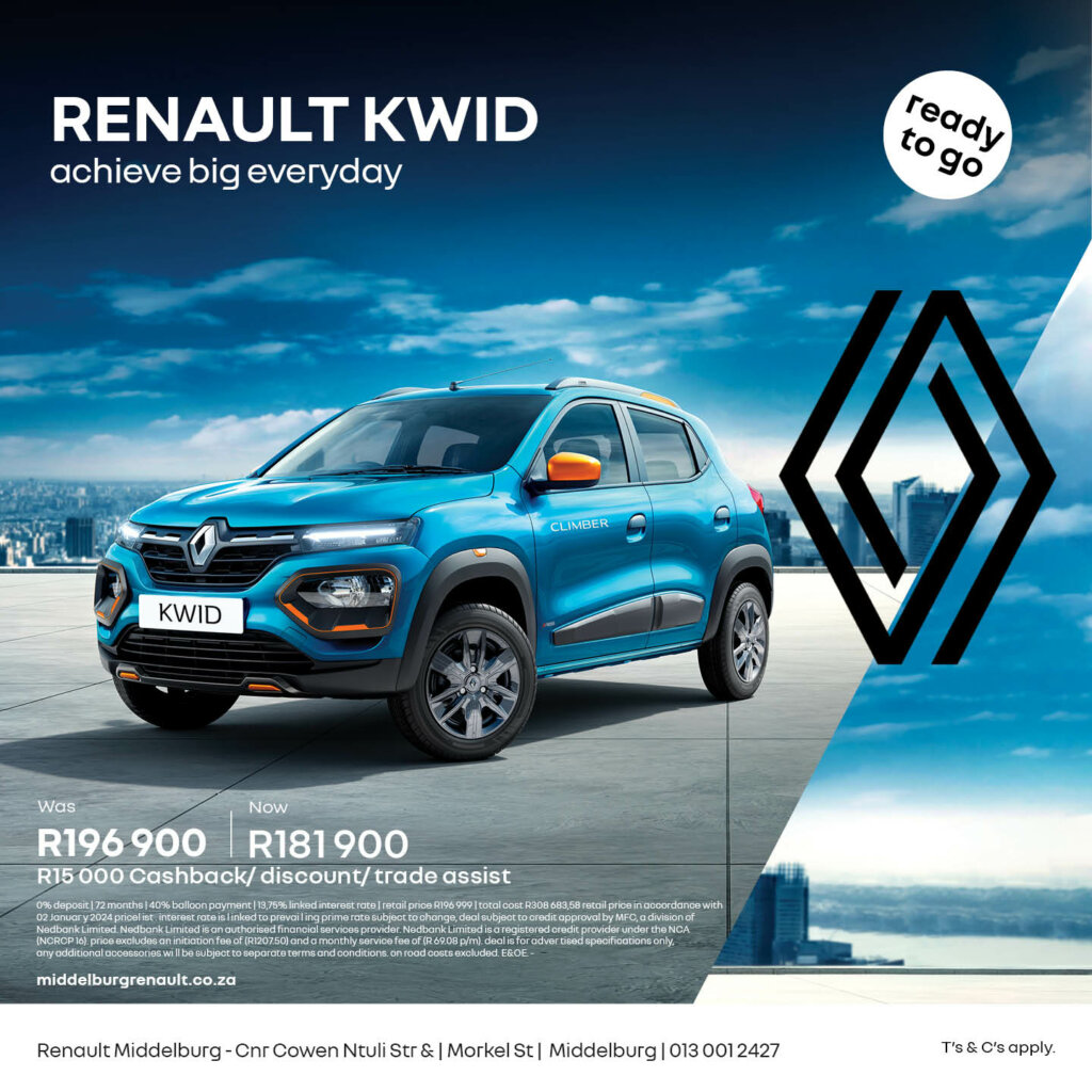 Eastvaal Middelburg Renault • Eastvaal Motors