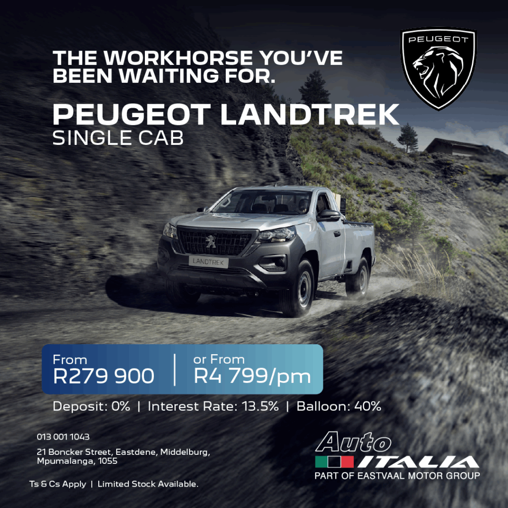 Peugeot Landtrek – Single Cab. image from Eastvaal Motors