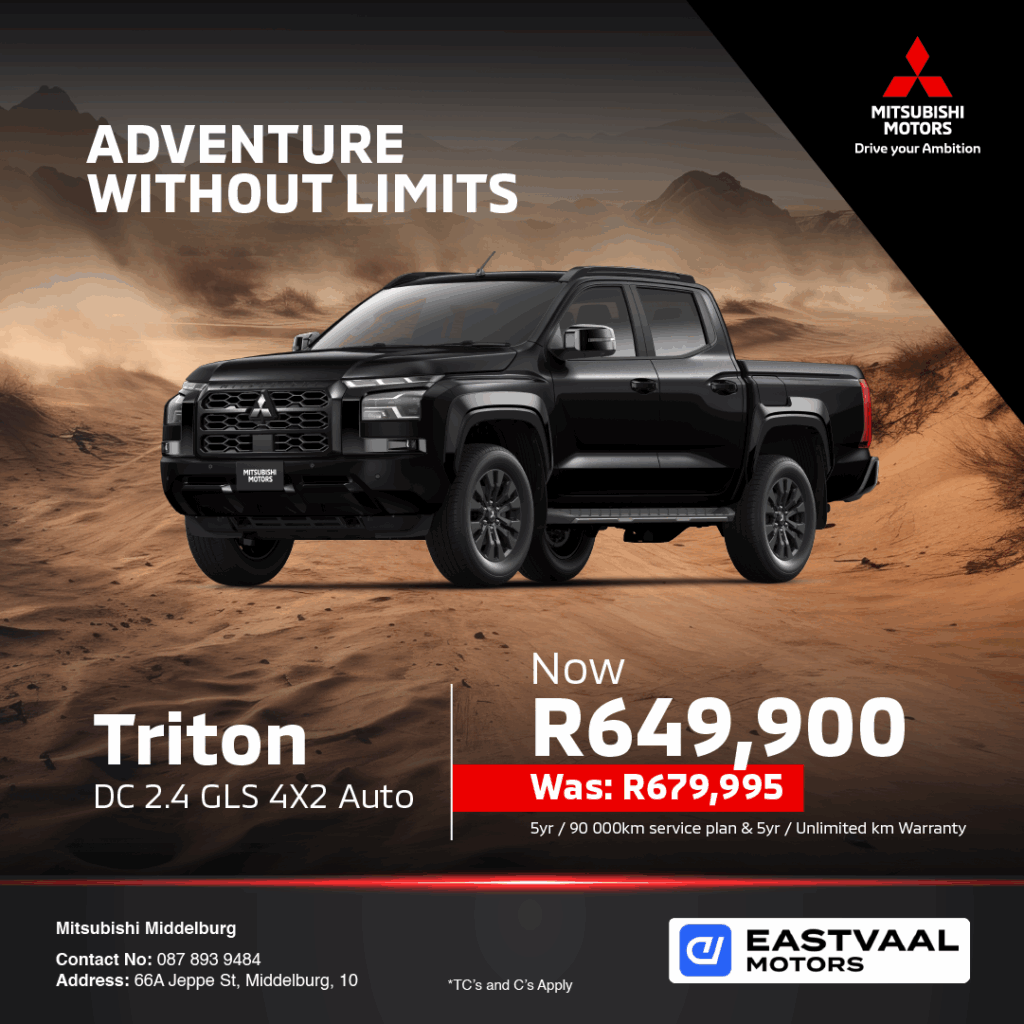 Mitsubishi Triton DC 2.4 GLS 4X2 Auto image from Eastvaal Motors