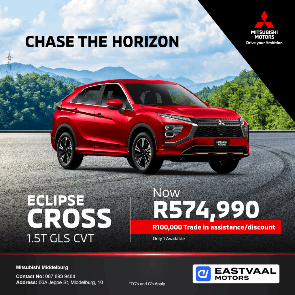 ECLIPSE CROSS 1.5T GLS CVT image from Eastvaal Motors