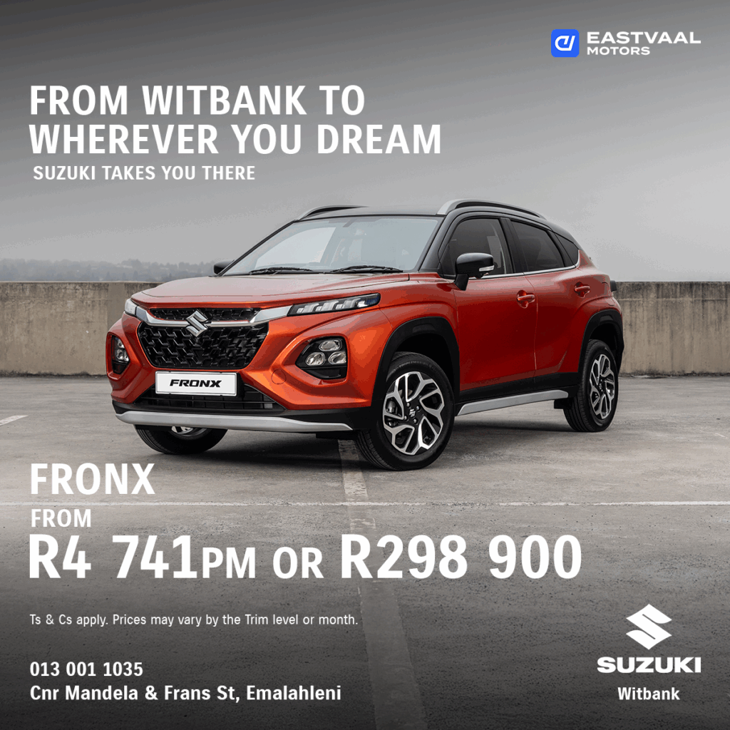 Suzuki Fronx image from Eastvaal Motors