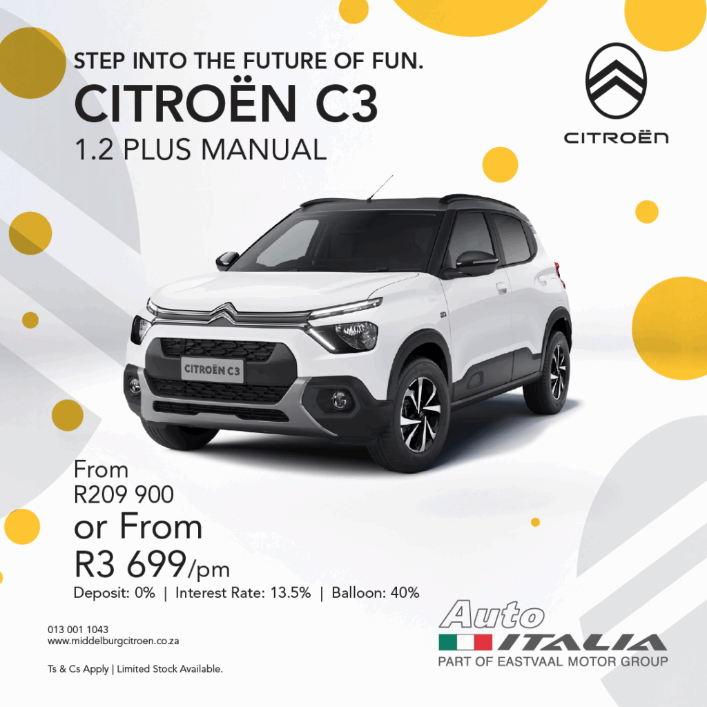 CITROËN C3 1.2 PLUS MANUAL image from Eastvaal Motors