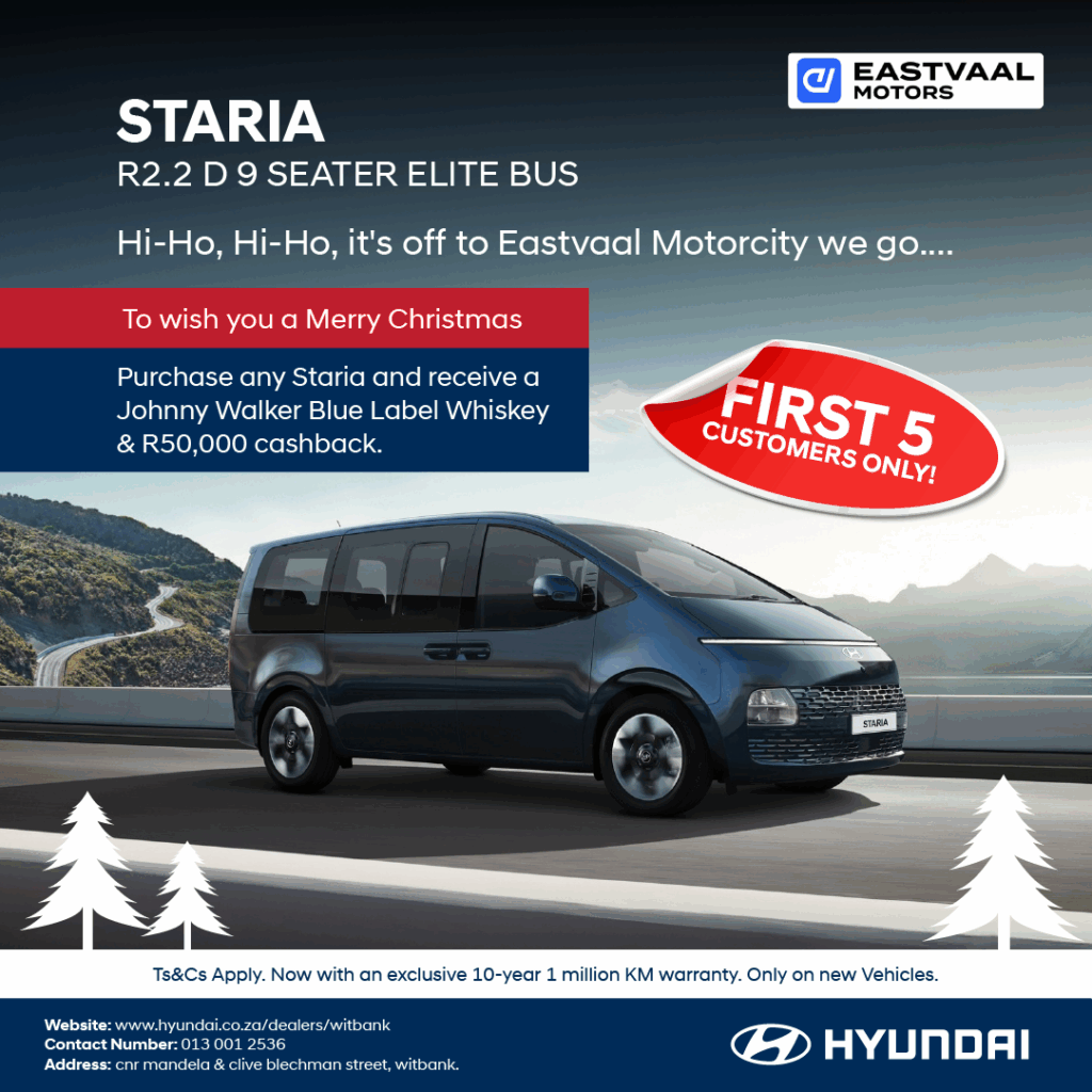 Hyundai Staria 2.2D 9 Seater Elite Bus image from Eastvaal Motors