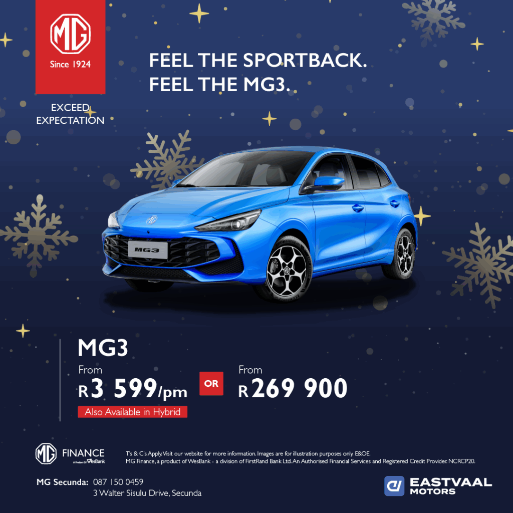 MG3 image from Eastvaal Motors