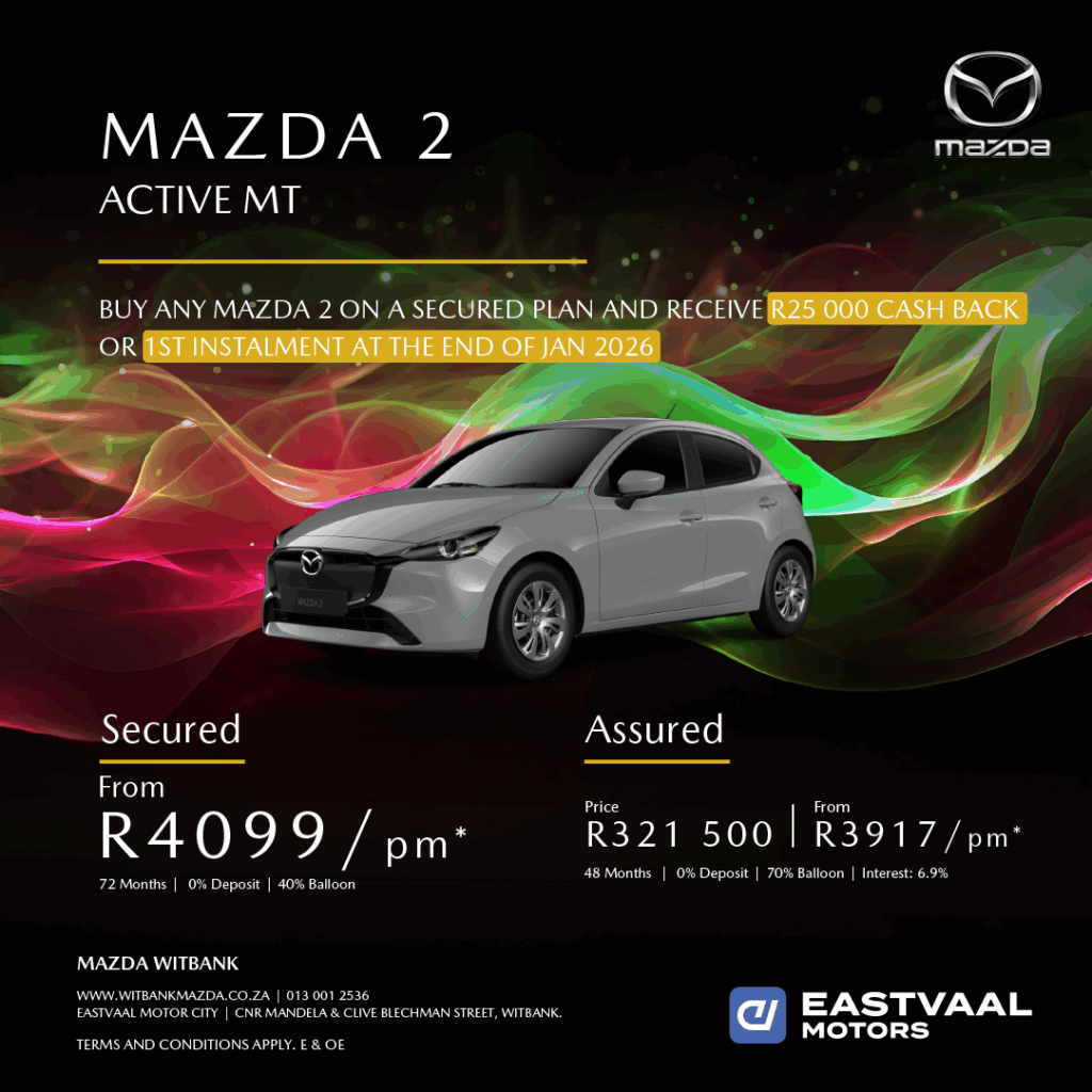 Mazda 2 1.5 Active 6MT 5Dr image from Eastvaal Motors