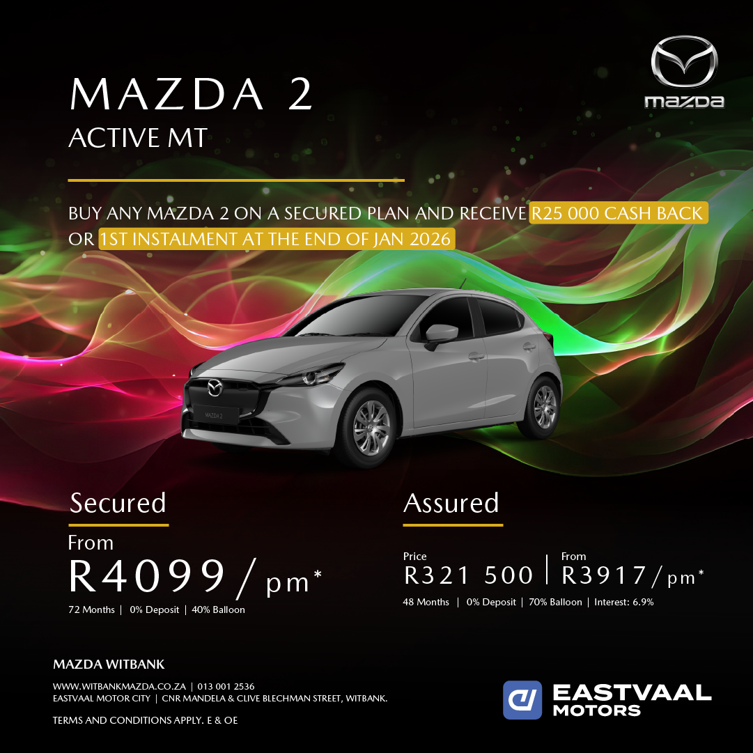 Mazda 2 1.5 Active 6MT 5Dr image from Eastvaal Motors