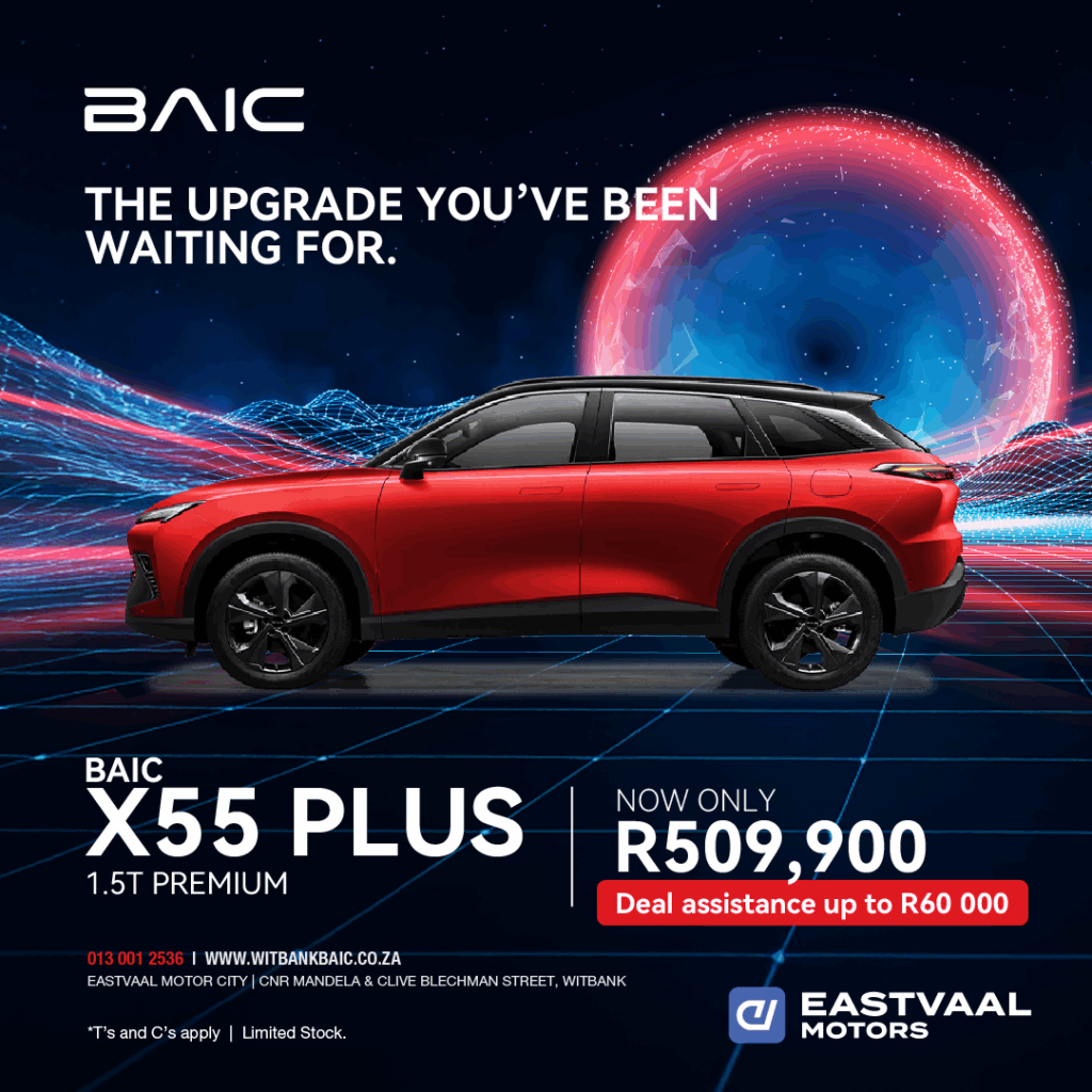 BAIC X55 PLUS 1.5T PREMIUM image from Eastvaal Motors