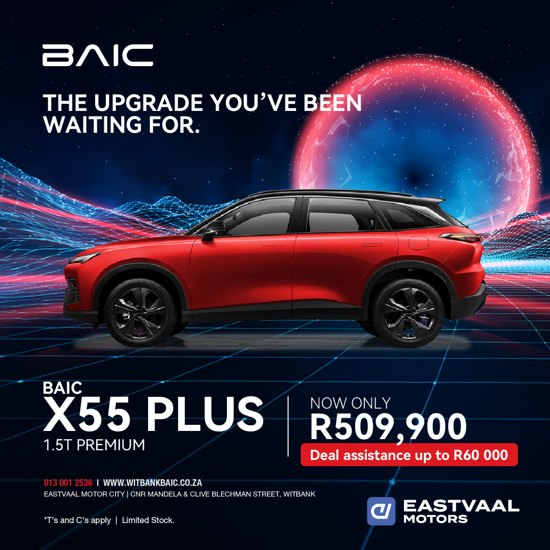 BAIC X55 PLUS 1.5T PREMIUM image from Eastvaal Motors
