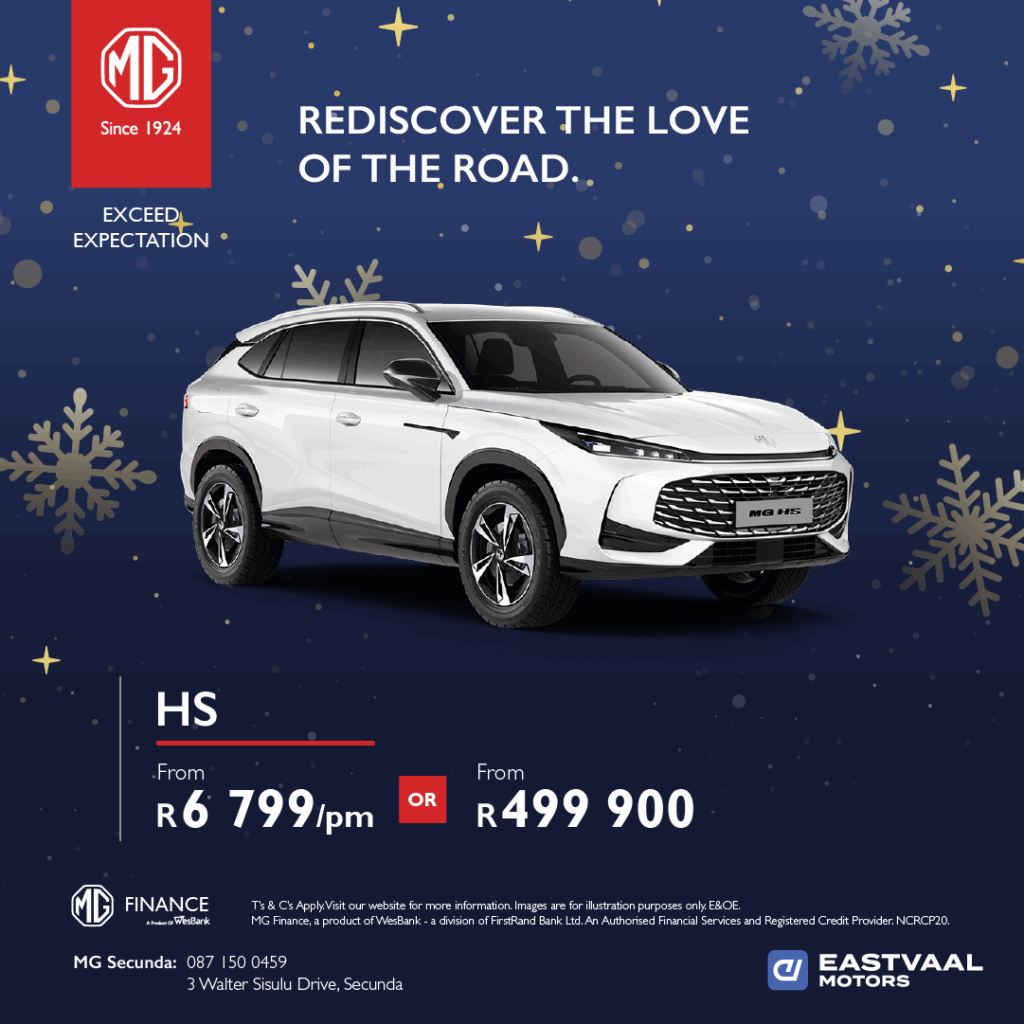 MG HS image from Eastvaal Motors