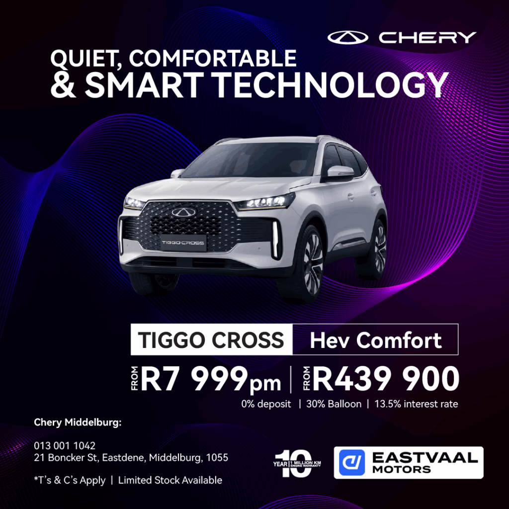TIGGO CROSS Hev Comfort image from Eastvaal Motors