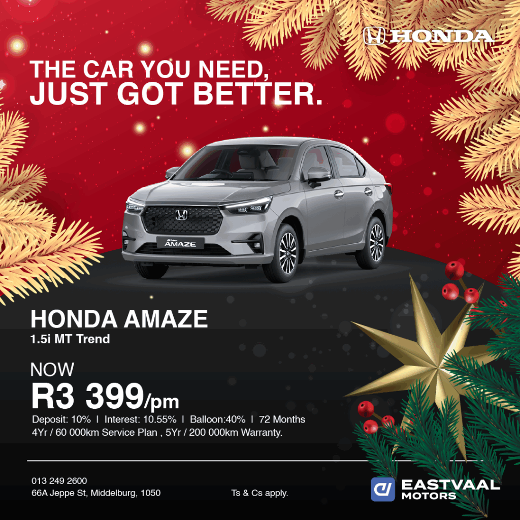 Honda Amaze 1.5i MT Trend image from Eastvaal Motors