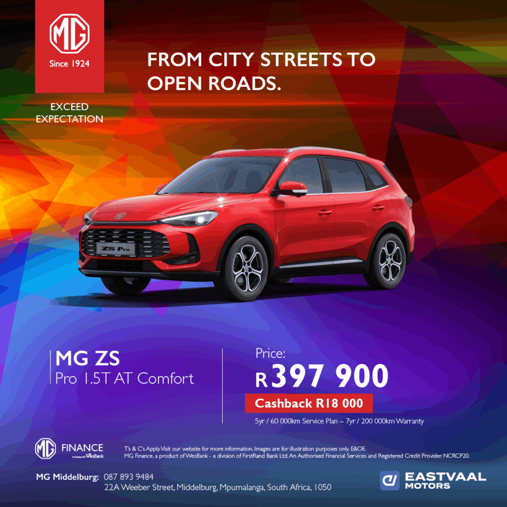 MG ZS Pro 1.5T AT Comfort image from Eastvaal Motors