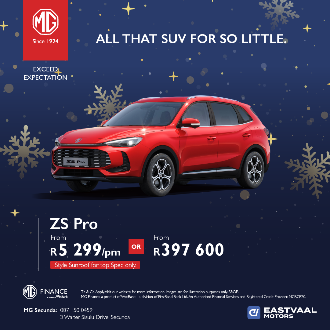 MG Zs Pro image from Eastvaal Motors